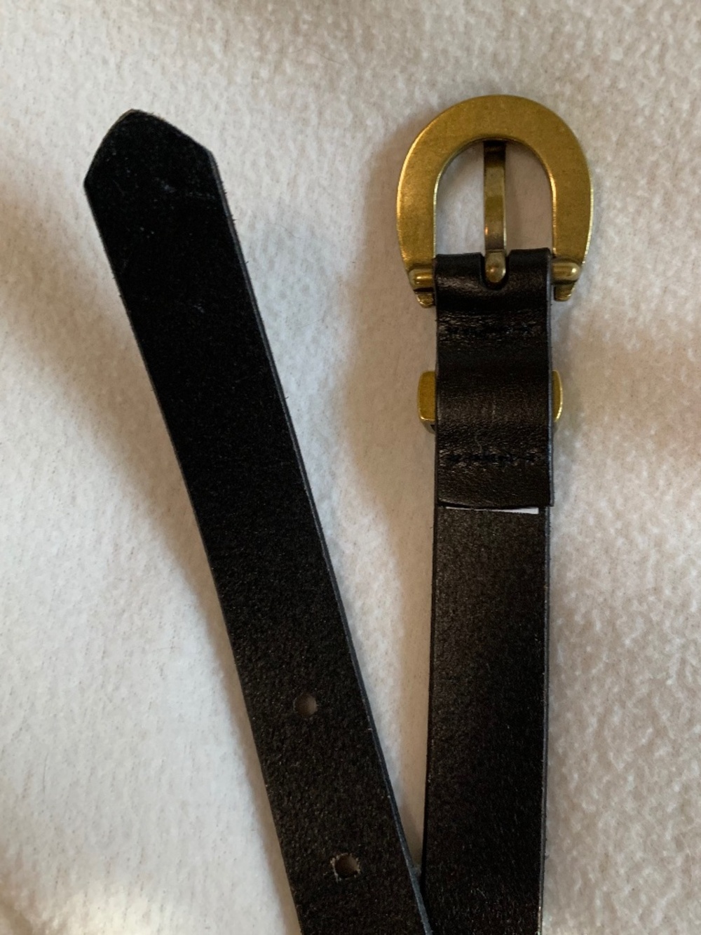 Madewell Black Leather Belt - Picture 4 of 9